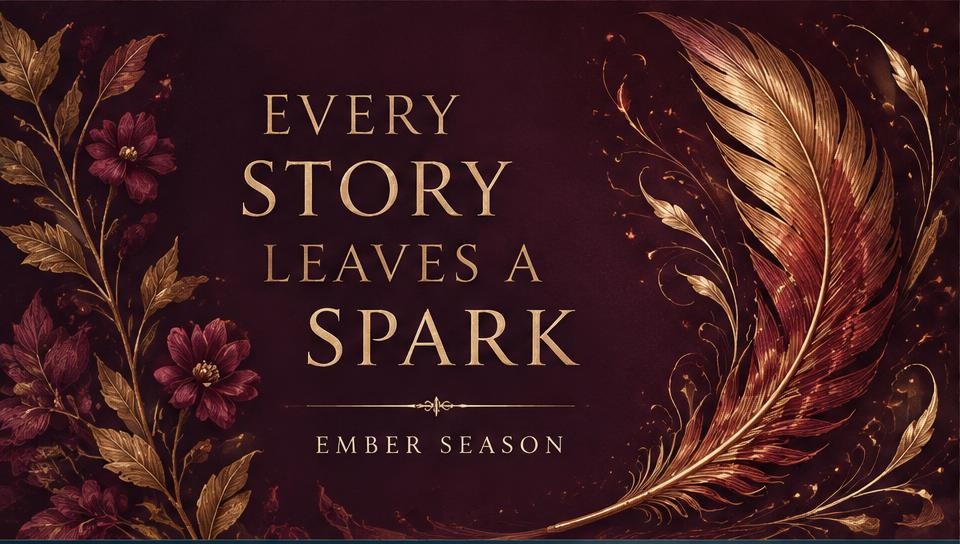Story teaser cards — promotional concept