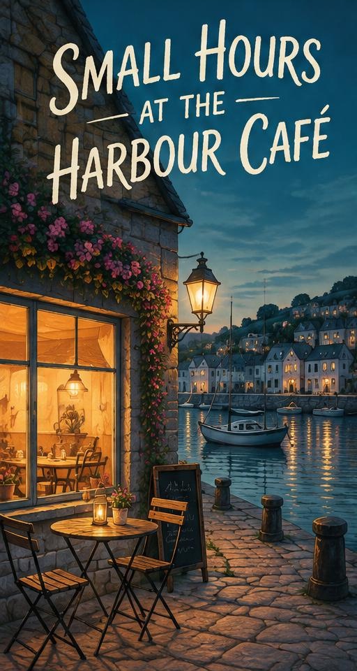 Small Hours at the Harbour Café — concept book cover